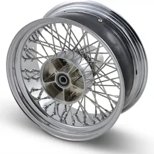 Wheel Assemblies Laced 60-spoke Rear Chrome Silver Cumpărături sigure