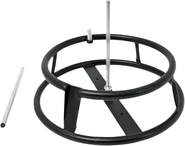 Portable Tire Changing Stand Black, Powder-coated Retur ușor