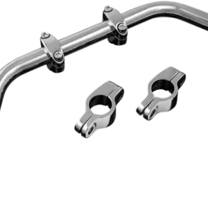 Adjustable Chrome Mustache Bar Chrome, Polished Mai ieftin