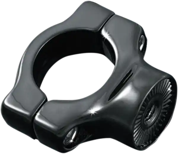 Doar azi Side-mount License Plate Mount Clamp Gloss Black
