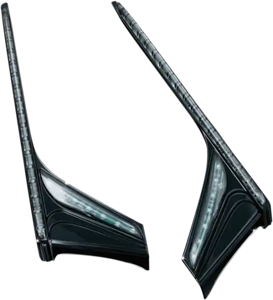 Reducere de preț Led Vertical Rear Run-brake Light Strip Gloss Black