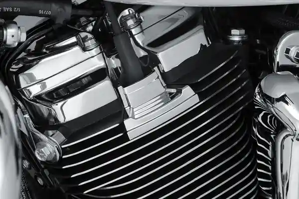 Spark Plug Head Bolt Cover Silver, Chrome Ofertă exclusivă