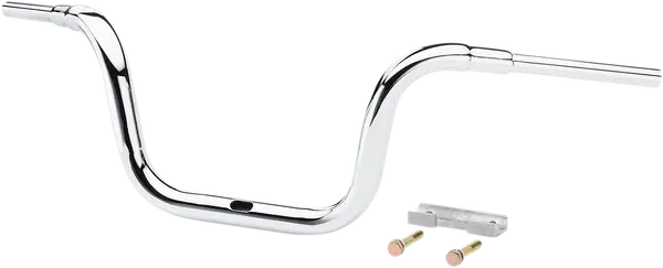 1-1/2(r) Grande Traditional Ape Hanger Handlebar Silver Reducere specială