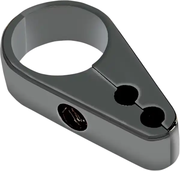 Plată sigură Die-cast Cable Clamp Black