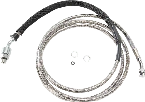 Stainless Steel Hydraulic Clutch Line Clear-coat +152 mm (6‘‘) Bestseller