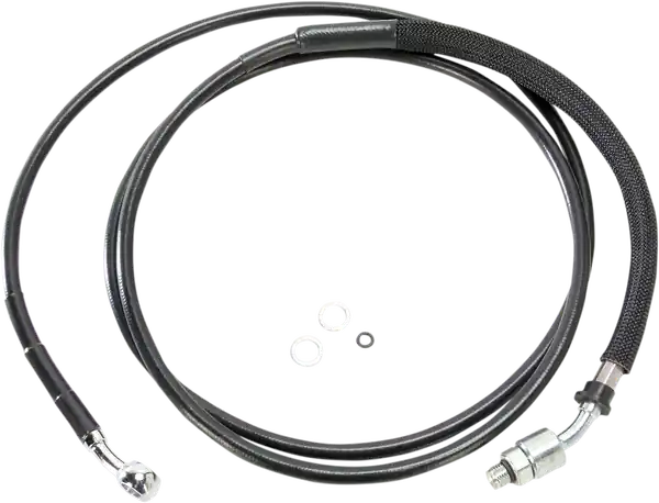 Stainless Steel Hydraulic Clutch Line Black +203 mm (8‘‘) Ieftin