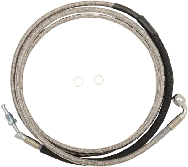 Calitate înaltă Stainless Steel Hydraulic Clutch Line Black +254 mm (10‘‘)