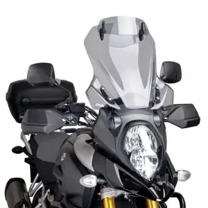 Windscreen PUIG TOURING WITH VISOR 7230H smoke Premium