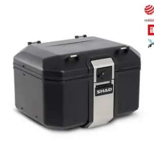 Cutie centrala aluminiu SHAD Terra TR48 D0TR48100B Editie Black Reducere