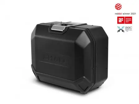 Cumpără online Cutie laterala aluminiu SHAD Terra TR36 D0TR36100LB Editie Black stanga