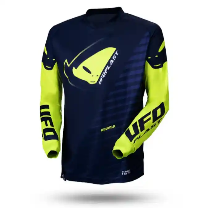 Tricou UFO Kimura Albastru/Galben 2022 Mai ieftin